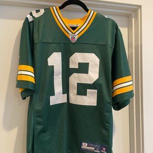 Reebok NFL Authentic Green Bay Packers Aaron Rodgers #12 Jersey